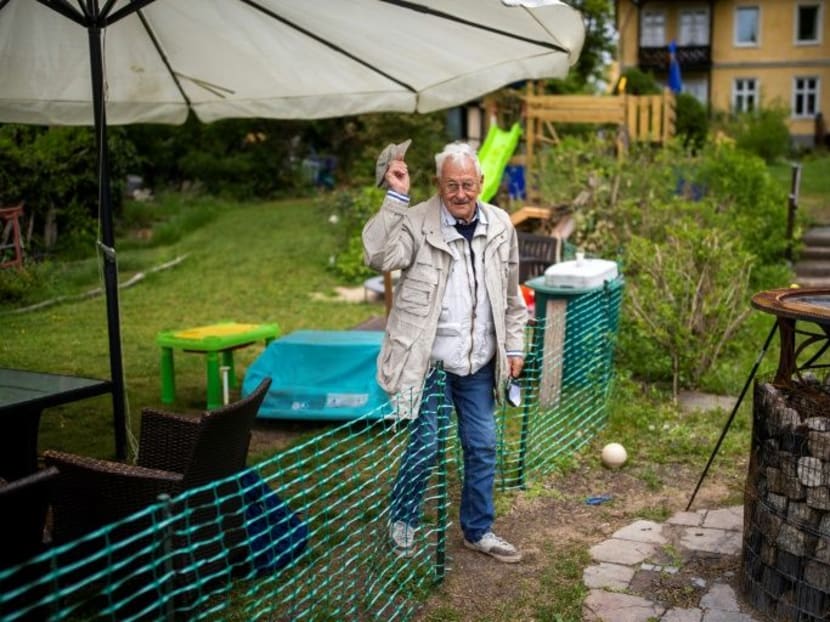 German Lutz Rackow, 88, was one of five World War II survivors in different countries, interviewed by AFP for their take on the virus pandemic