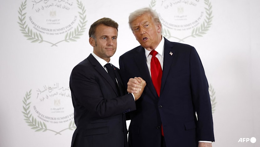 Trump says 'we've had a lot of problems' with France