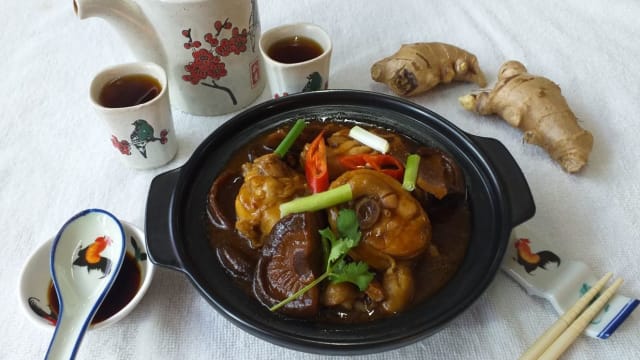 【沈希家常菜食谱】麻油鸡