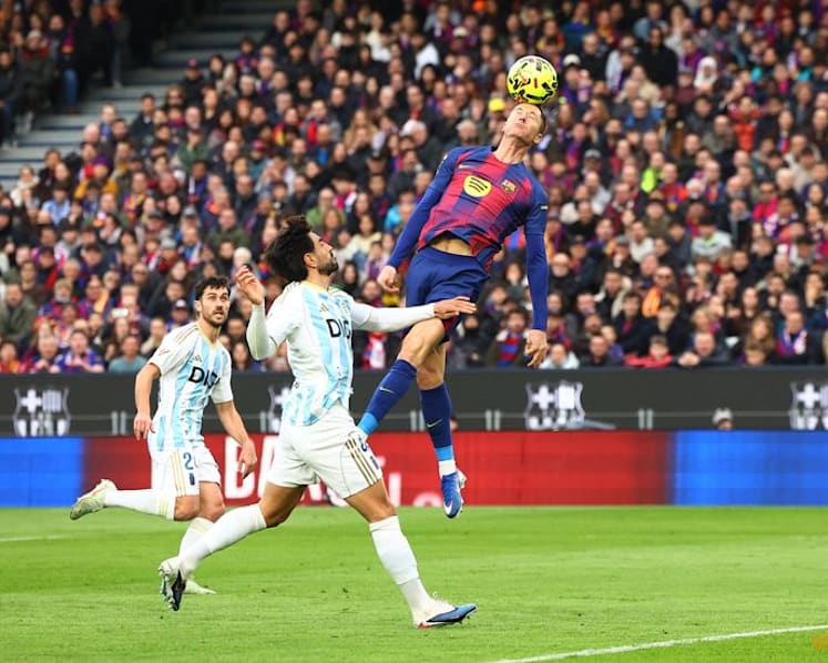 Yamal nets spectacular volley as Barcelona sink Oviedo to reclaim LaLiga lead