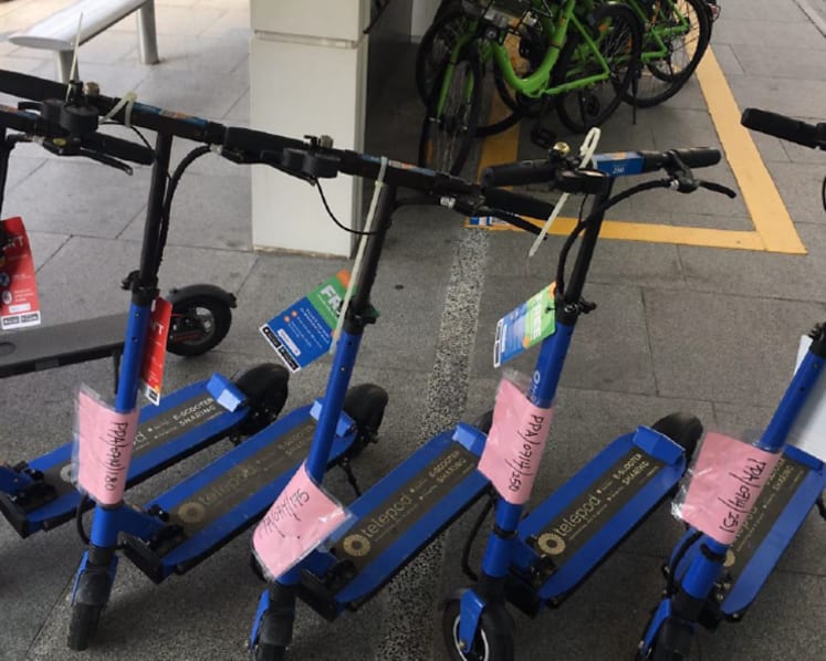 Two e-scooter sharing companies fined for operating without licences