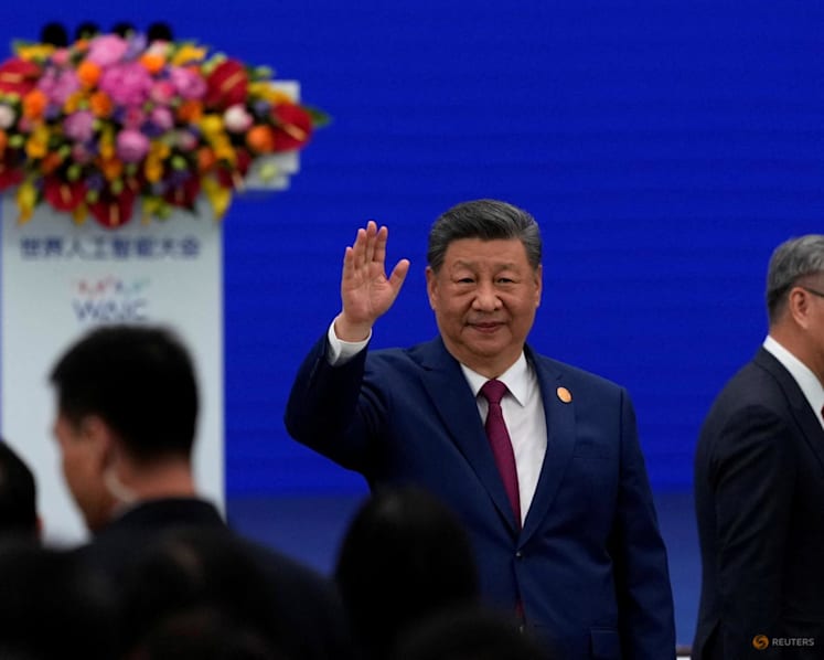 China's Xi says AI should not be dominated by one country