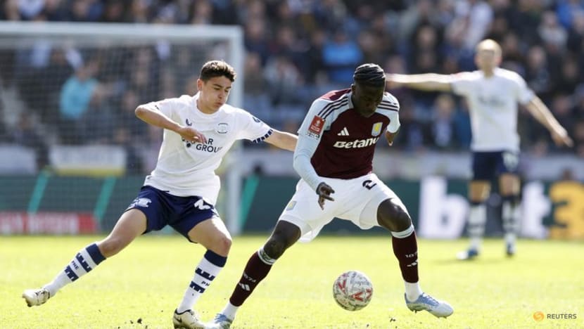 Aston Villa's Rashford scores twice in FA Cup win over Preston to reach semis