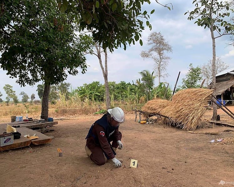 Two toddlers killed in old grenade blast in Cambodia