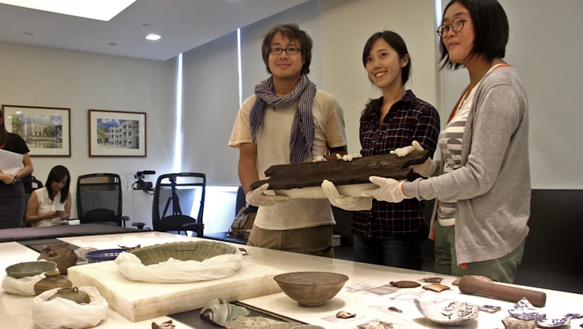 ‘Excavation jackpot’ at Empress Place archaeological dig
