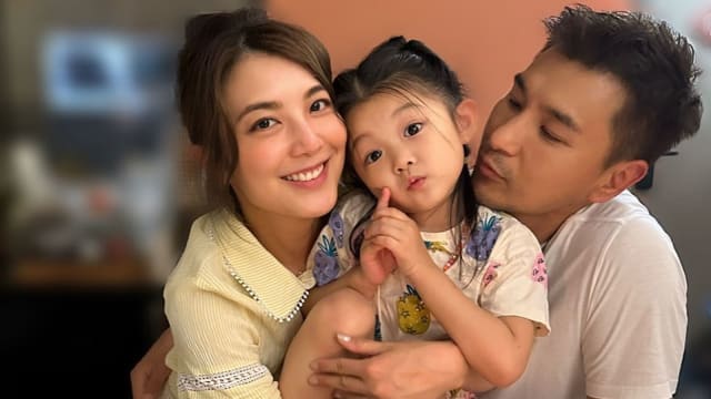 单文柔身形圆润疑怀第2胎　陈展鹏让大家不要过于关注老婆身材