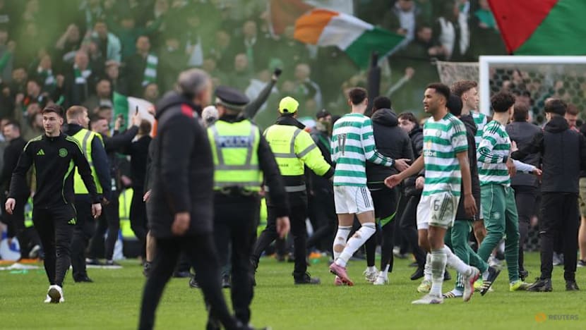 Fans clash after Celtic beat Rangers in Scotland's 'Old Firm' derby