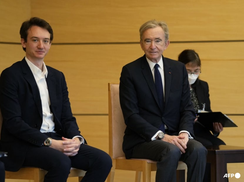 French billionaire Bernard Arnault names son Frederic as head of LVMH family holding group
