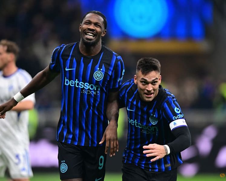 Inter go top with 4-0 thumping of in-form Como