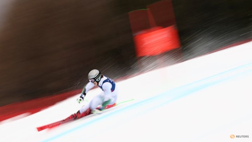 Alpine skiing-Brazil's Pinheiro Braathen makes history with giant slalom gold