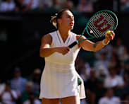 Sabalenka aces Wimbledon examination against danger opponent Ostapenko