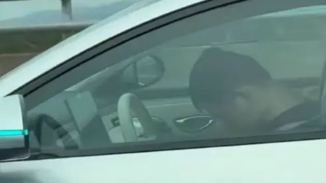 中国司机高速开启“智驾”睡着 后车狂鸣笛也叫不醒