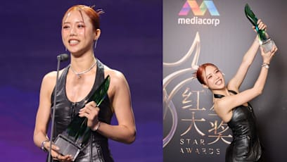 Gladys Bay's Dad Attended Star Awards Despite Having To Start His Freight Driving Shift At 4am The Next Day