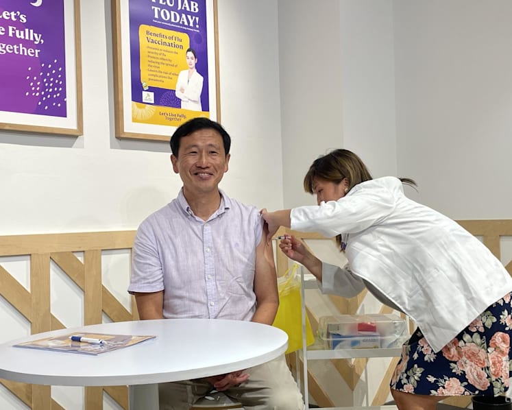 Flu jabs available at three retail pharmacy outlets under MOH trial