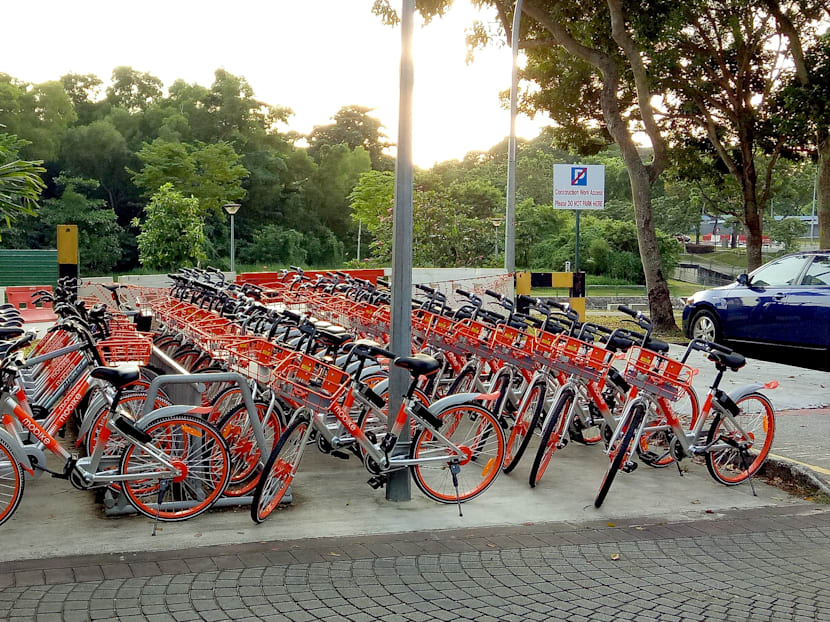 More bike-sharing parking lots needed in industrial areas
