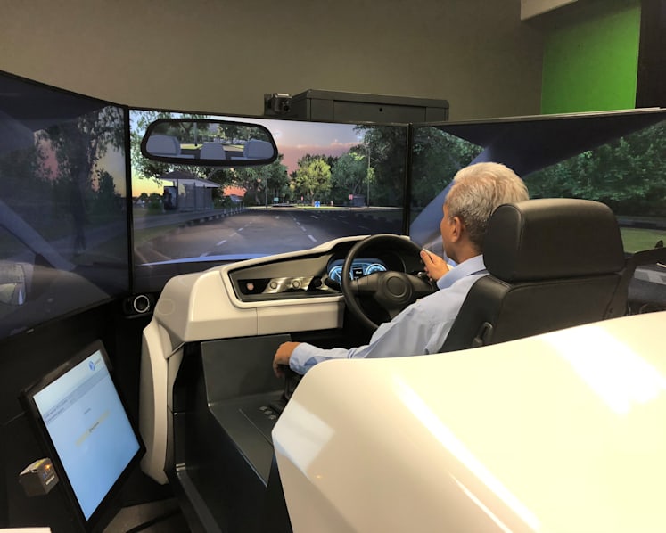 Simulation training trial kicks off for learner motorists