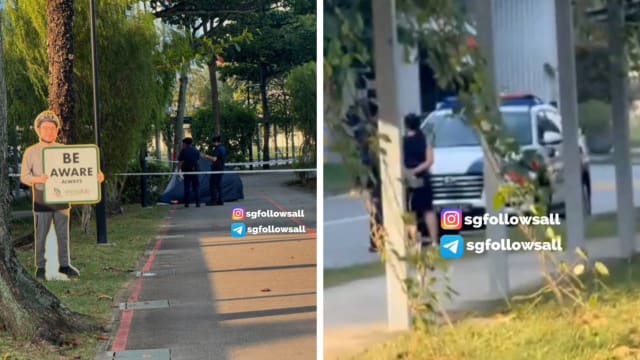 中年男子卧尸湖畔公园连道 警方排除他杀