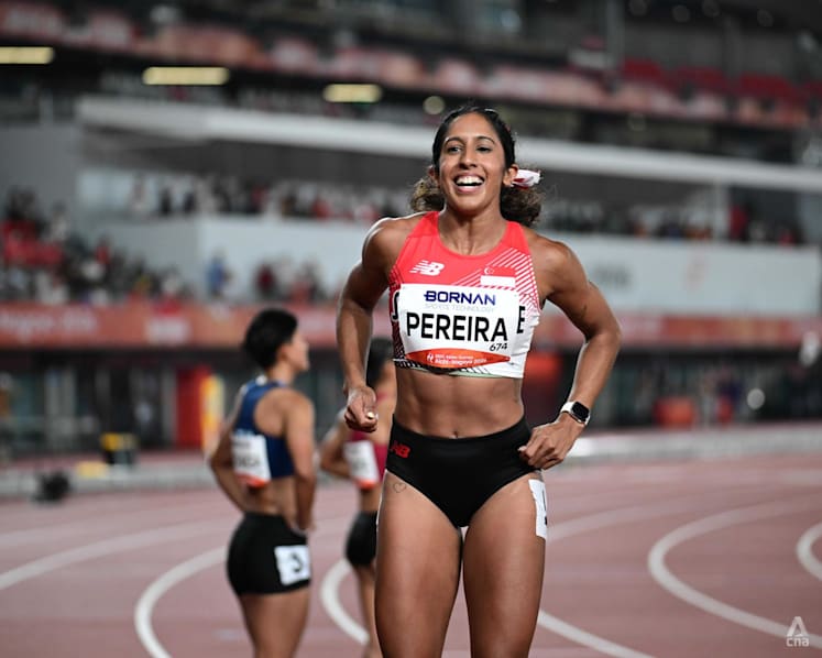 Defending champion Shanti Pereira advances to Asian Games 200m finals