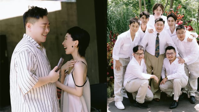 郝劭文办婚礼　释小龙当伴郎