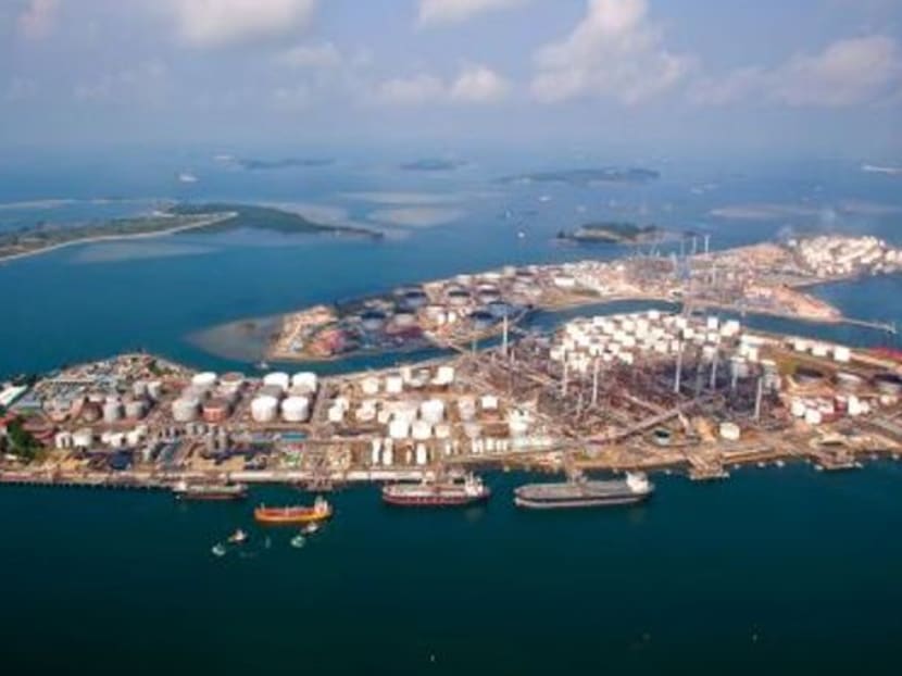File photo of Pulau Bukom Manufacturing Site. Photo: Shell website