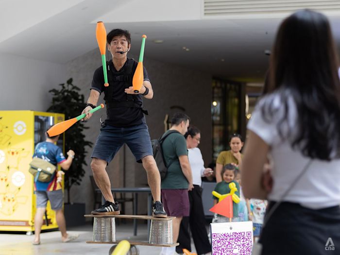 He left the corporate world to be a busker. Nearly 30 years on, he's still chasing the next trick