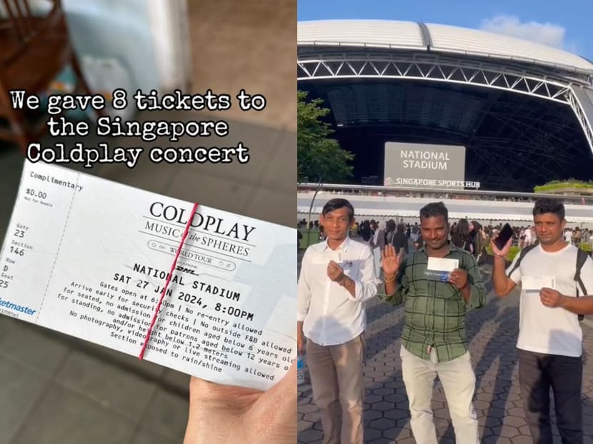Migrant workers in Singapore get free Coldplay tickets, courtesy of band's charity partner