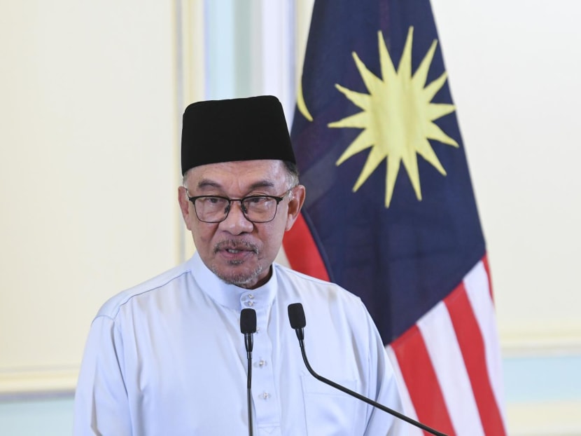 Malaysia Prime Minister Anwar Ibrahim announces his new cabinet line-up at the Prime Minister Office in Putrajaya on Dec 2, 2022. Malaysia Prime Minister Anwar Ibrahim announces his new cabinet line-up at the Prime Minister Office in Putrajaya on Dec 2, 2022.