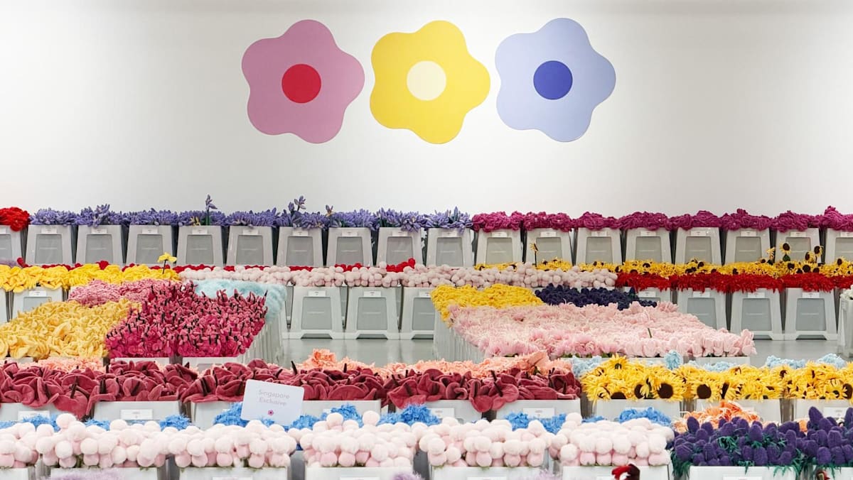 Australian artist CJ Hendry brings immersive Flower Market a