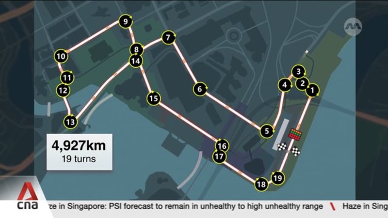 CNA Explains: What makes the Marina Bay Street Circuit so challenging for F1 drivers?