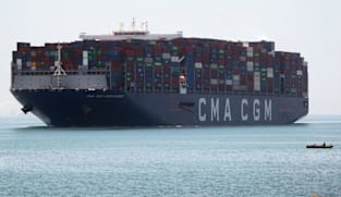 CMA CGM ship hit by missile in Hormuz strait may go for scrapping, CEO says