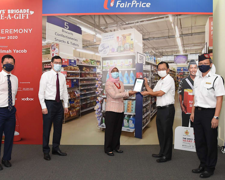 S$40 donation by President Halimah at event ‘symbolic’, not actual contribution: Boys’ Brigade