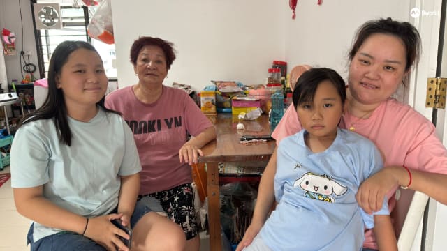 议员公众伸援手 中风单亲妈妈：原来我不是一个人