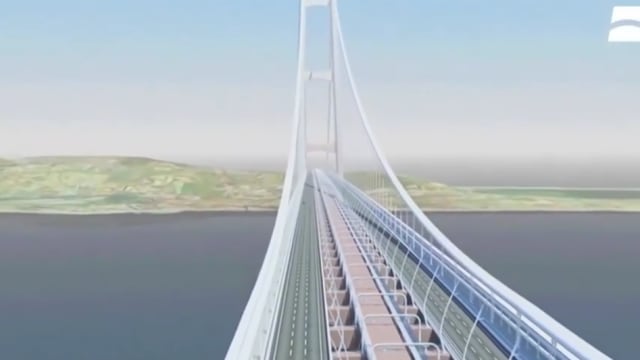 意大利批准全球最长悬索桥建造计划 工程将耗资156亿美元