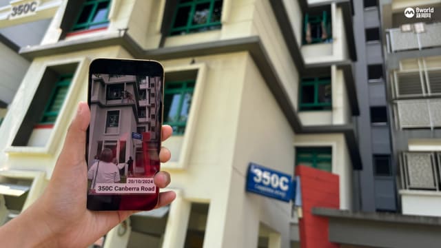 男童危站组屋窗沿 邻居：敲很久单位才开门