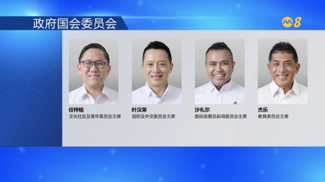 行动党公布新一届国会的政府国会委员会名单