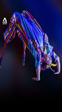 He performs stunts on stilts to keep this Chinese art alive