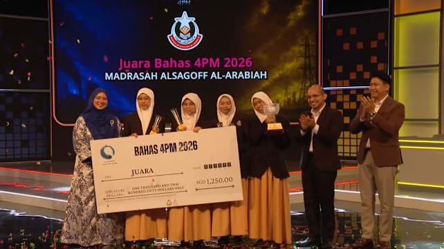 Madrasah Alsagoff Al-Arabiah juara Bahas 4PM 2026