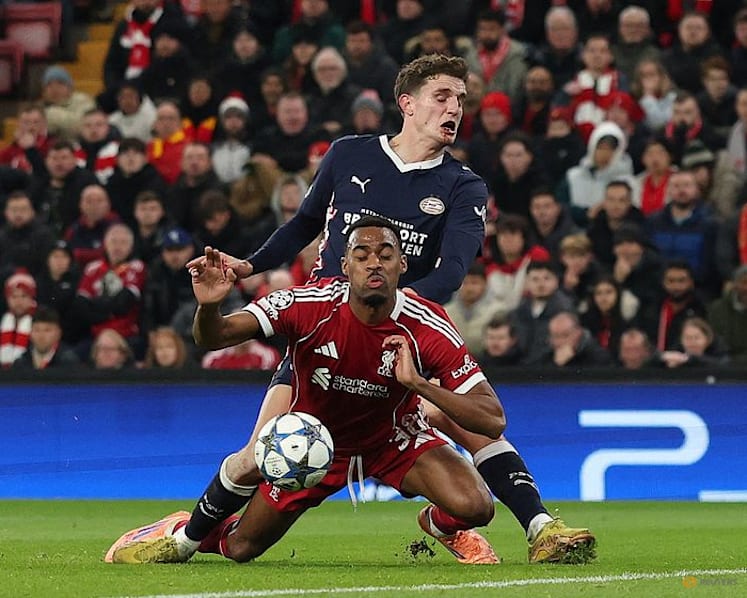 PSV Eindhoven stun Liverpool with 4-1 thrashing at Anfield