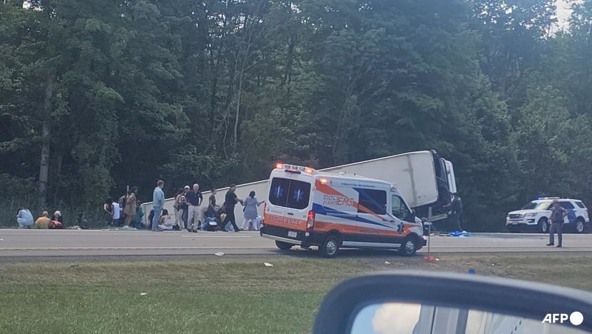 Five killed in New York state tourist bus crash Five killed in New York state tourist bus crash