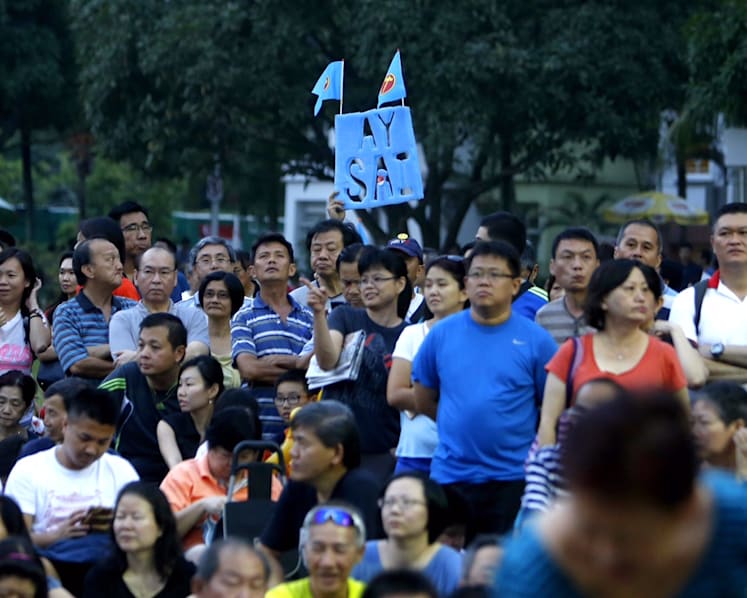 GE2015: WP rally at Punggol East SMC