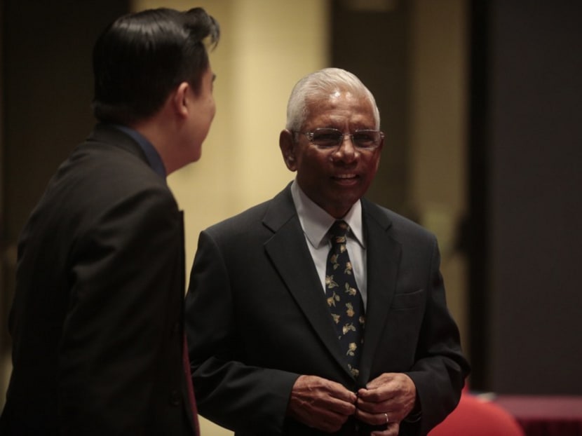 Dhanabalan Suppiah at the constitutional commission 2016 public hearing on May 6, 2016. Photo: Jason Quah