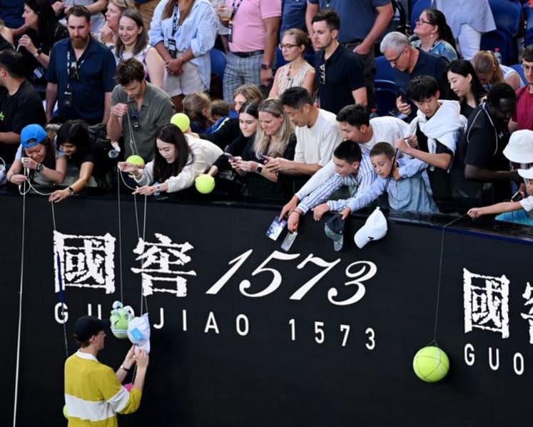 Champion Sinner races into Australian Open second round after Gaston retires