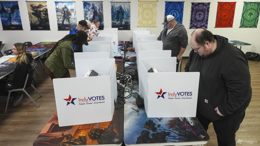 Trump vs Harris: US voters head to polls as turbulent campaign concludes