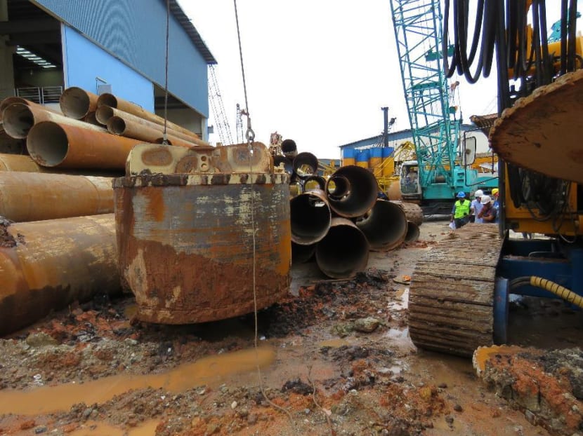 An overview of the location where the accident happened.