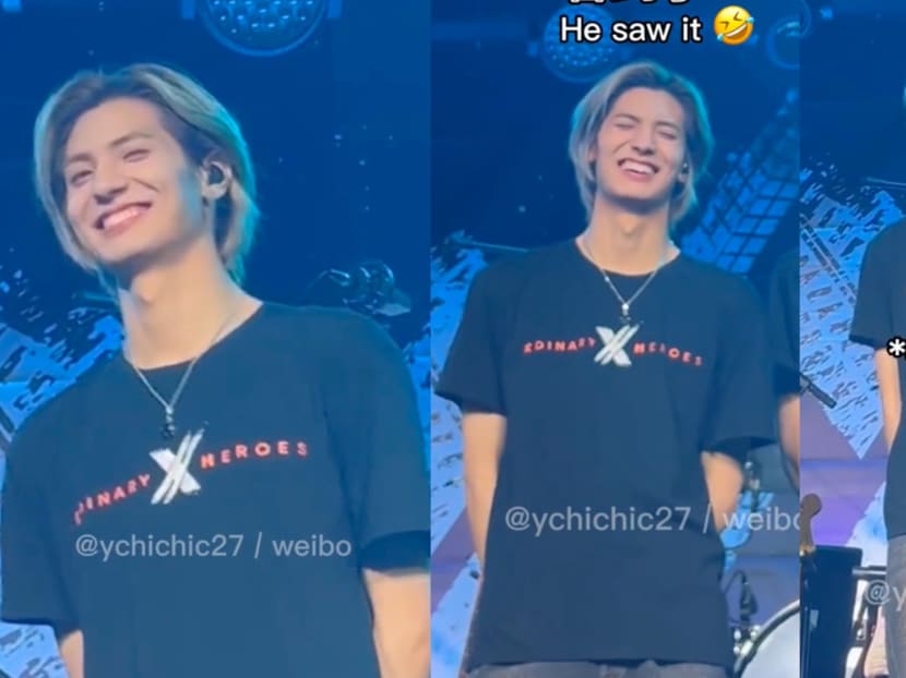 'Please marry me, my dad has a lot of money': Korean band member had the cutest reaction to fan’s cheeky sign