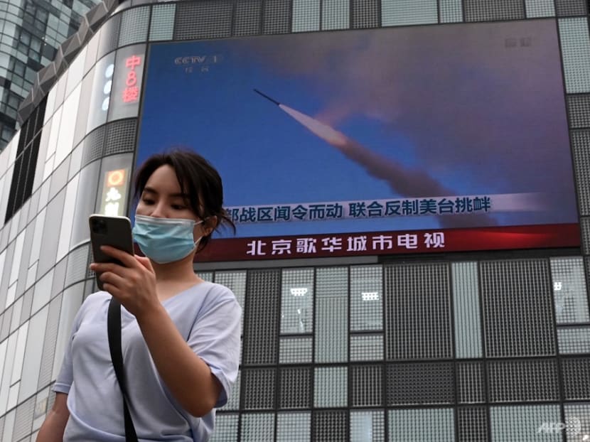 As it happened: China fires missiles in largest military drills around Taiwan after Pelosi's visit