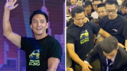 Daniel Wu Saves Fan Pushed Over By Crowd At Auto Show, Also Prevents Potential Stampede