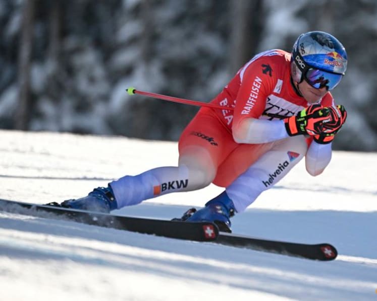 Alpine skiing-Odermatt wins Beaver Creek downhill