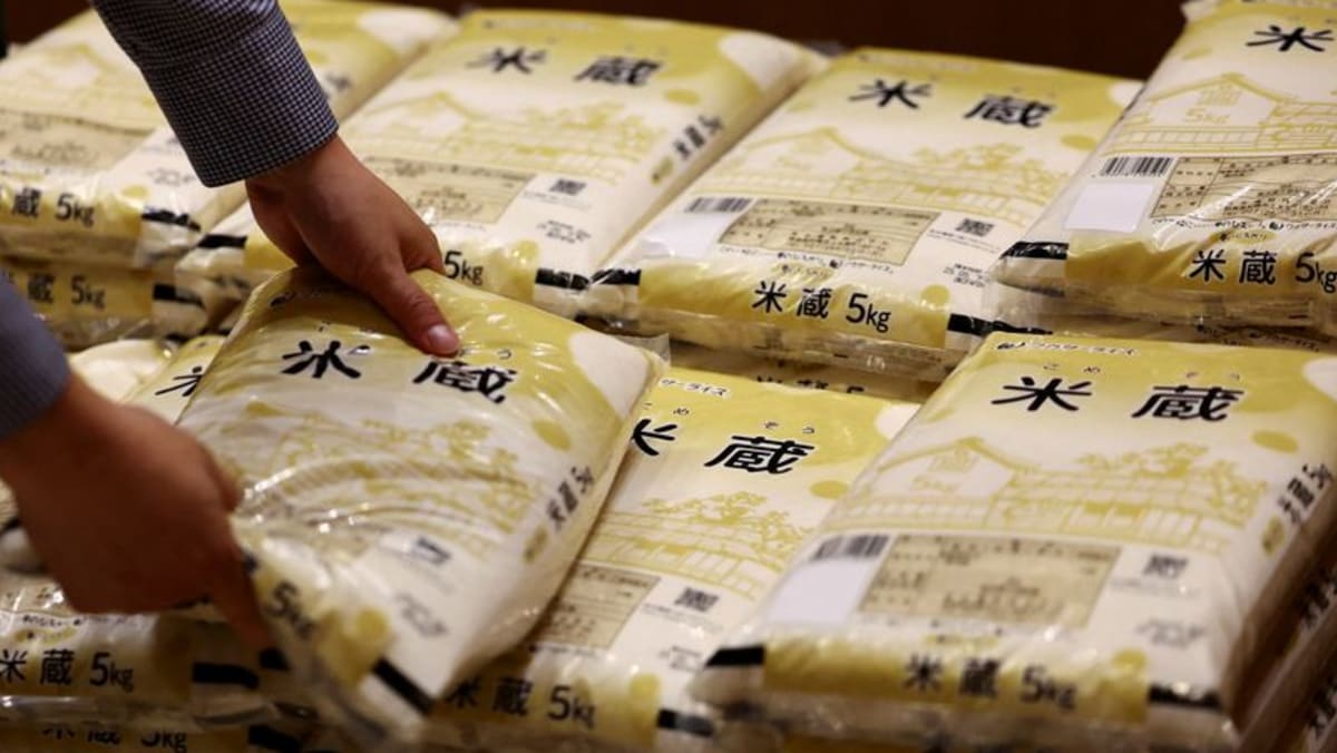 Japan's retail rice prices fall below 4,000 yen, hitting prime minister's target