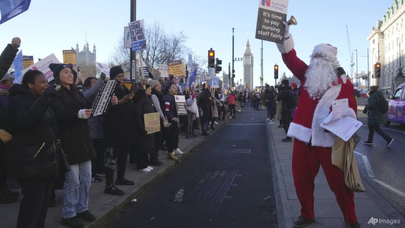 Winter of discontent: UK comes to standstill as workers go on strike in lead-up to Christmas